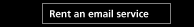 Rent an email service